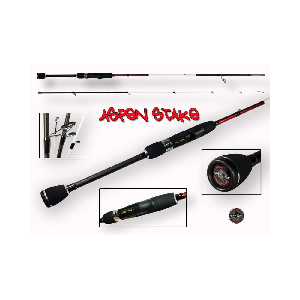 Crazy Fish Aspen Stake 240cm 7’9″ 5-21g 