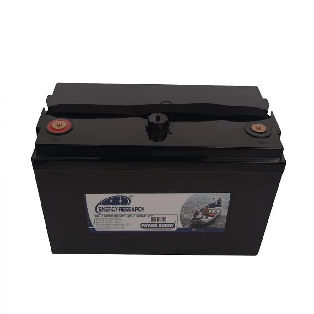 Energy Research Lithium akumuliatorius 12V/24V 100AH Life PO4 Bluetooth 