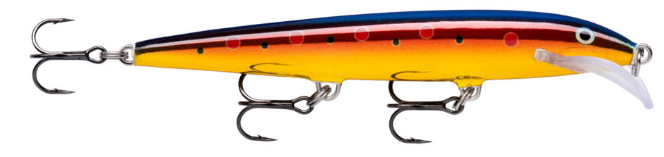 Voblerių rinkinys Rapala Rapala 90 Years Floater Big Naturistic