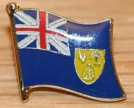 Turks & Caicos Islands Pin Badge