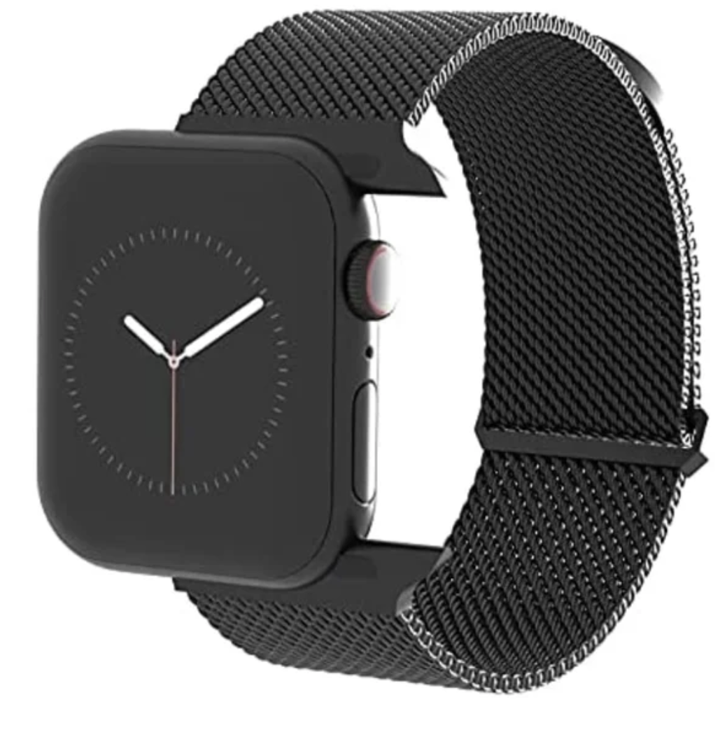 Mesh Metal Bands Magnetic Clasp iWatch Compatible 