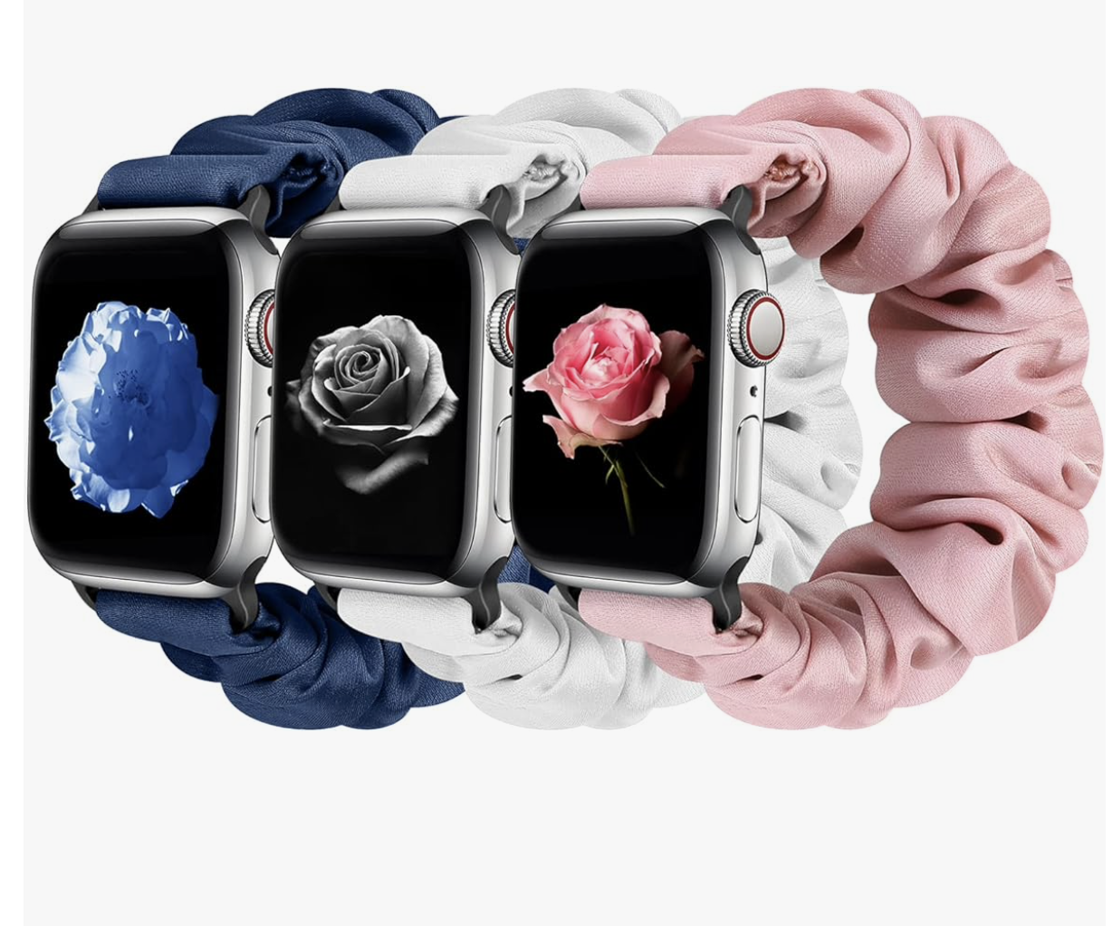 Scrunchie Style iWatch compatible Bands 