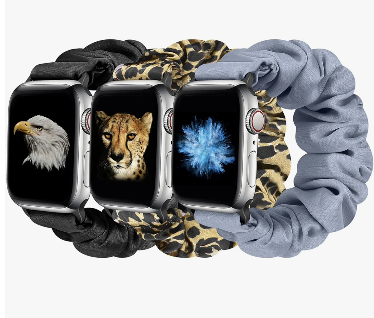 Scrunchie Style iWatch compatible Bands 
