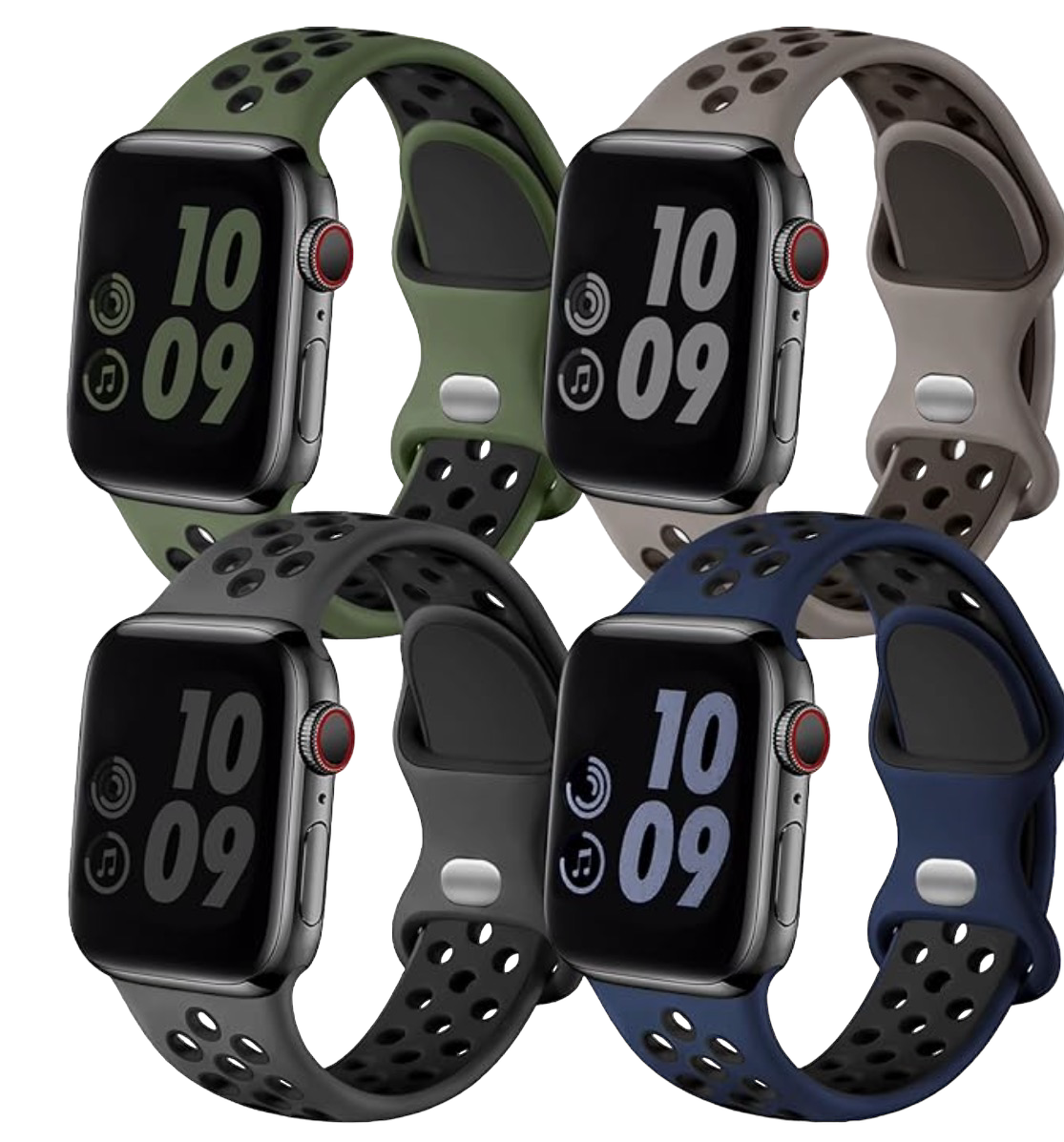 SILICONE iWAATCH COMPATIBLE BANDS