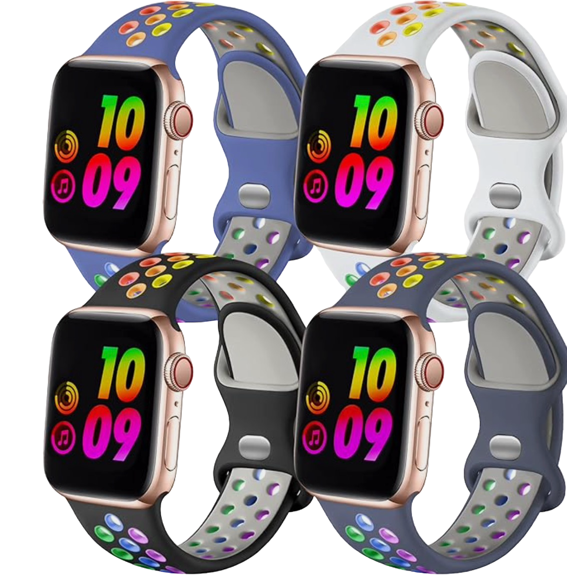 SILICONE iWAATCH COMPATIBLE BANDS