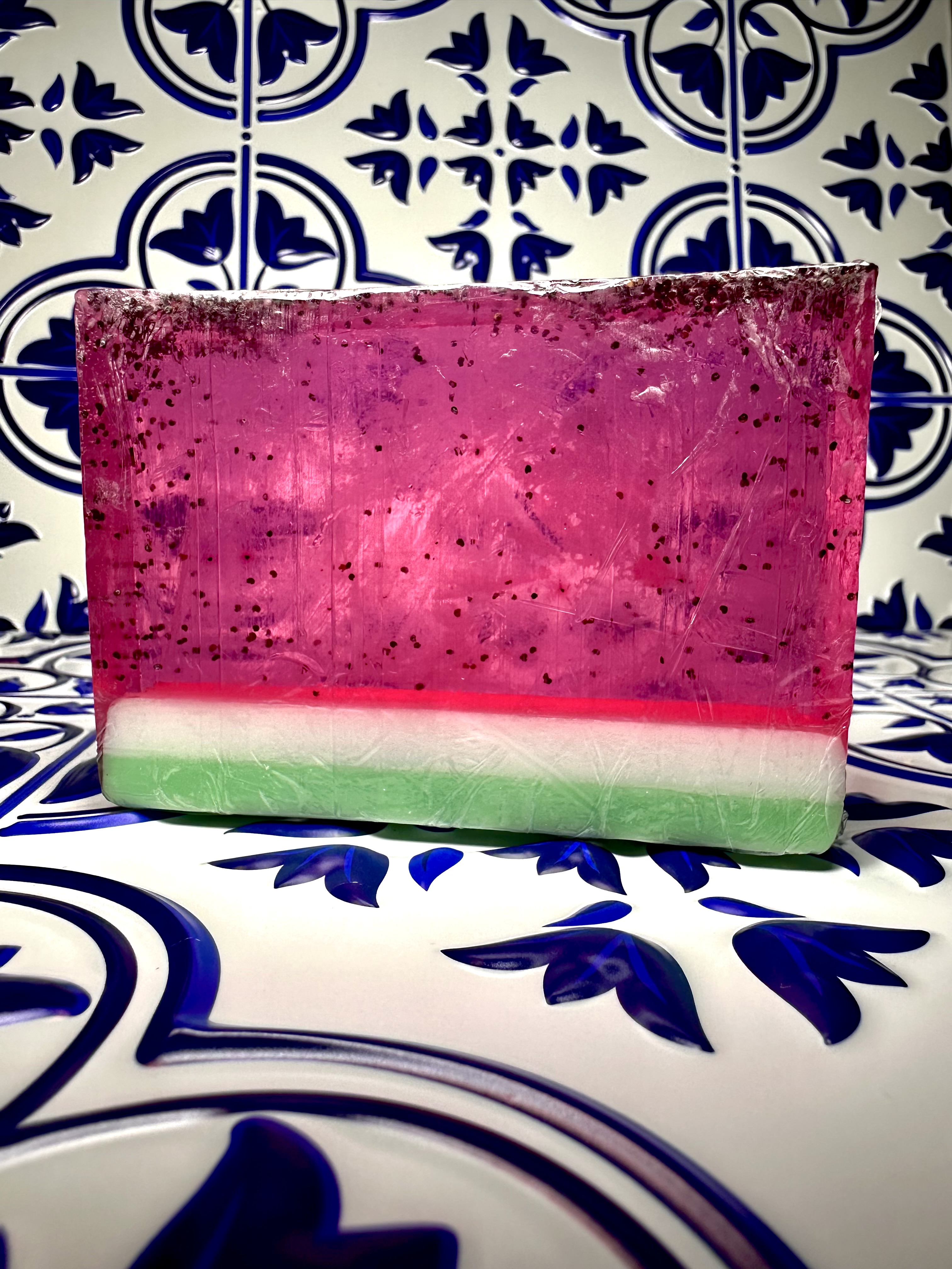 Handmade Wild Watermelon Glycerin Bar Soap