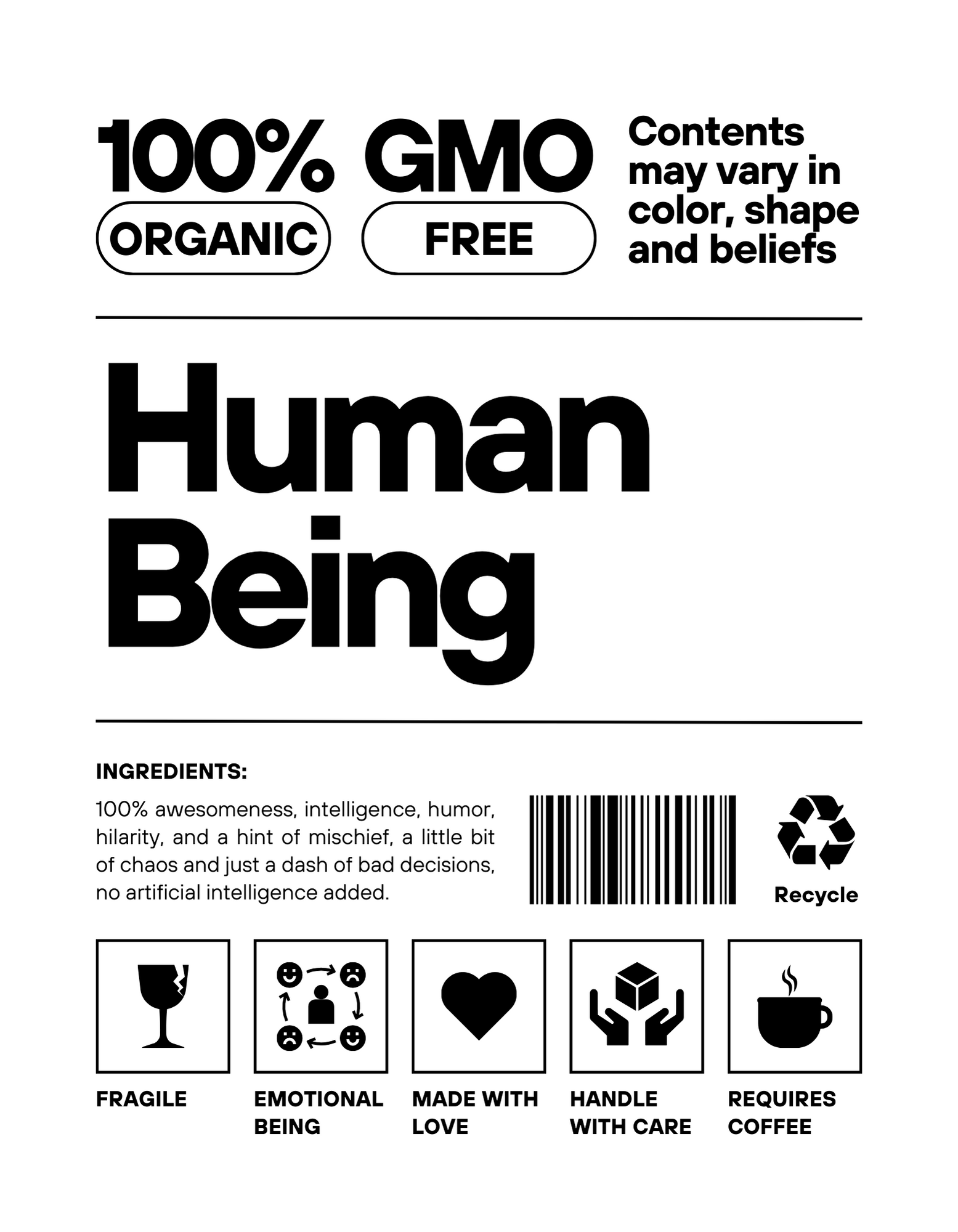BEING HUMAN