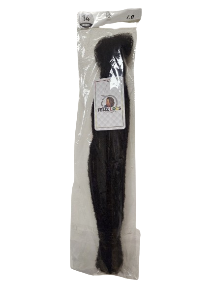 Loc Extensions Human Hair 0.4CM Thickness 6inch-14inch 100% Human Hair 30Strands Dreadlock