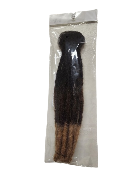 Loc Extensions Human Hair 0.4CM Thickness 6inch-12inch 100% Human Hair 30Strands Dreadlock