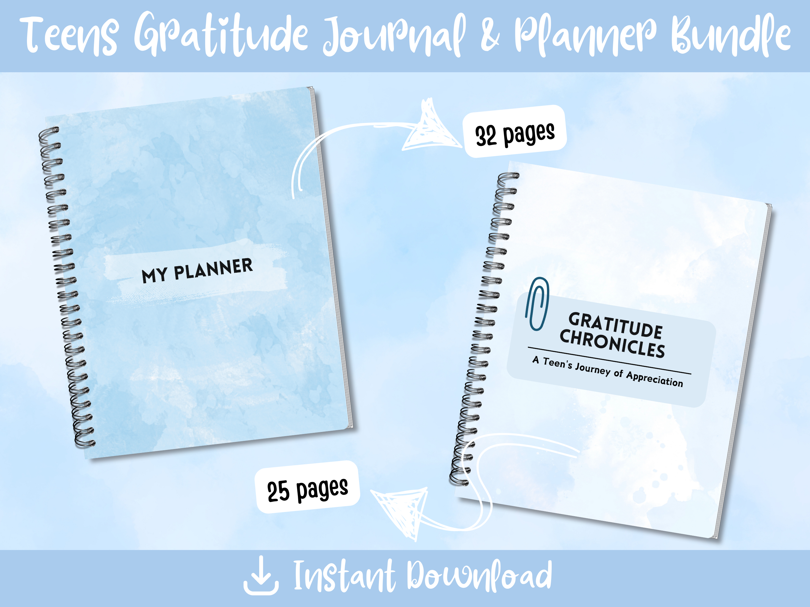 A Gratitude Journal and Planner specially crafted for Teen Boys