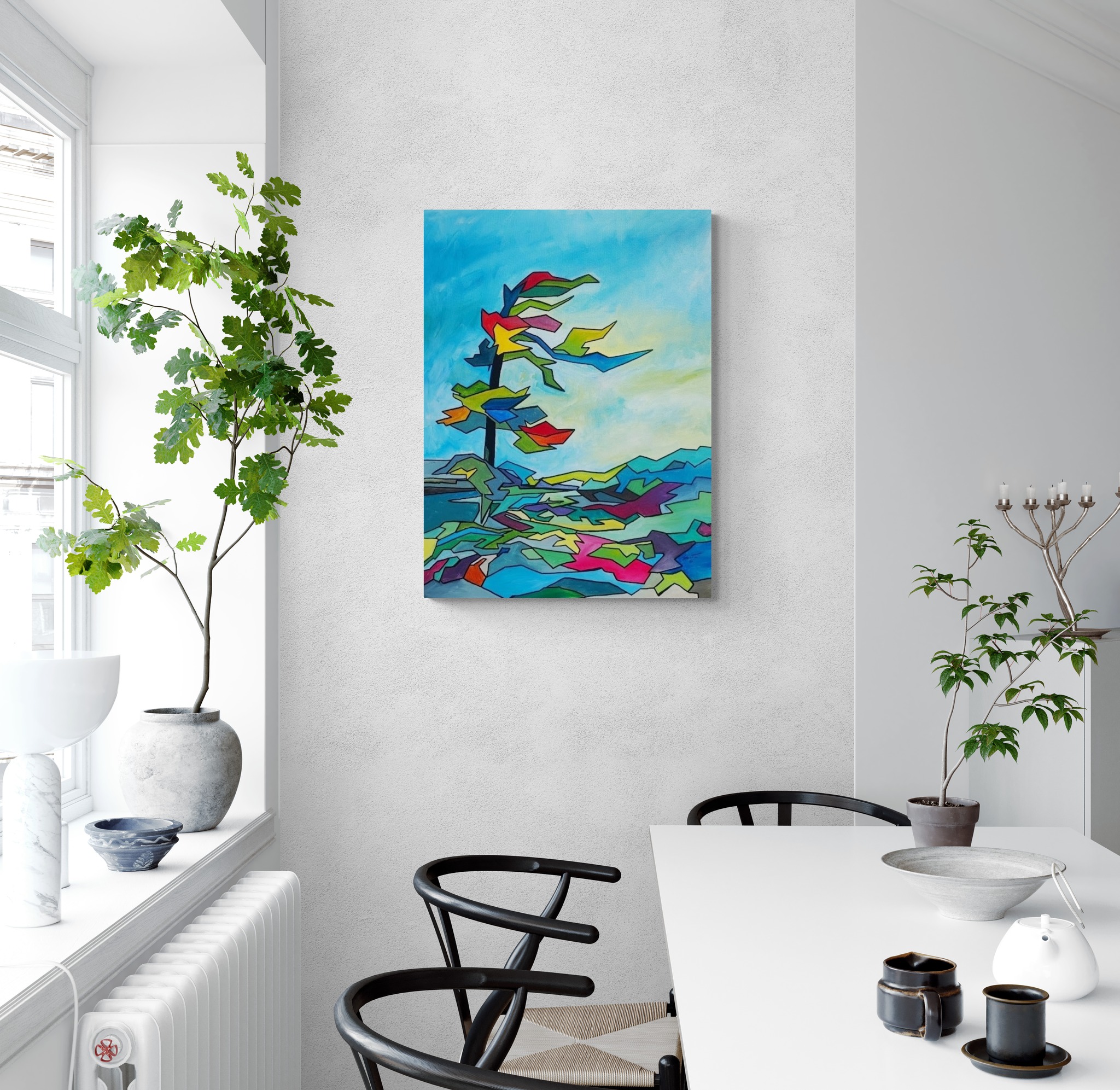 Wind Dance: Tree on the Cliff