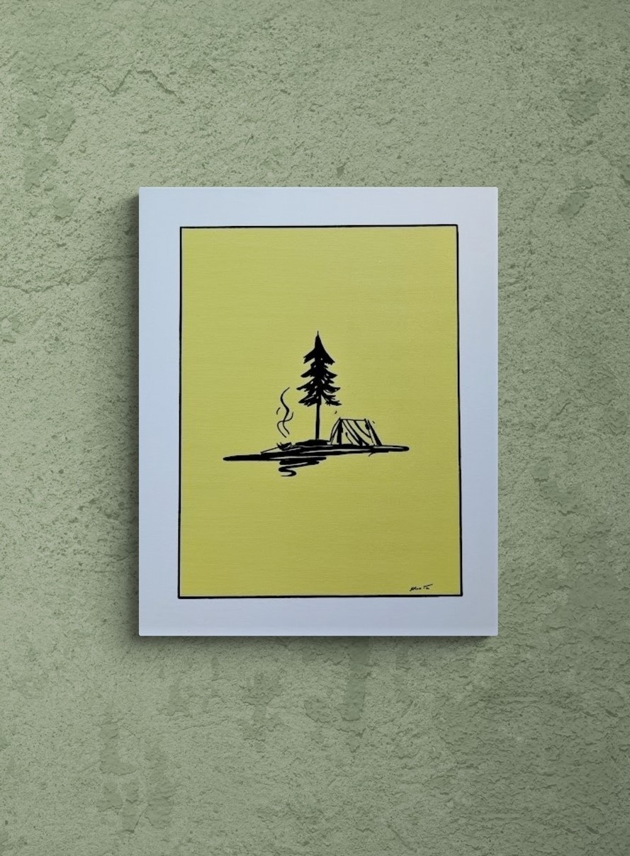 Harmony by the Campfire: A Night Under the Canvas