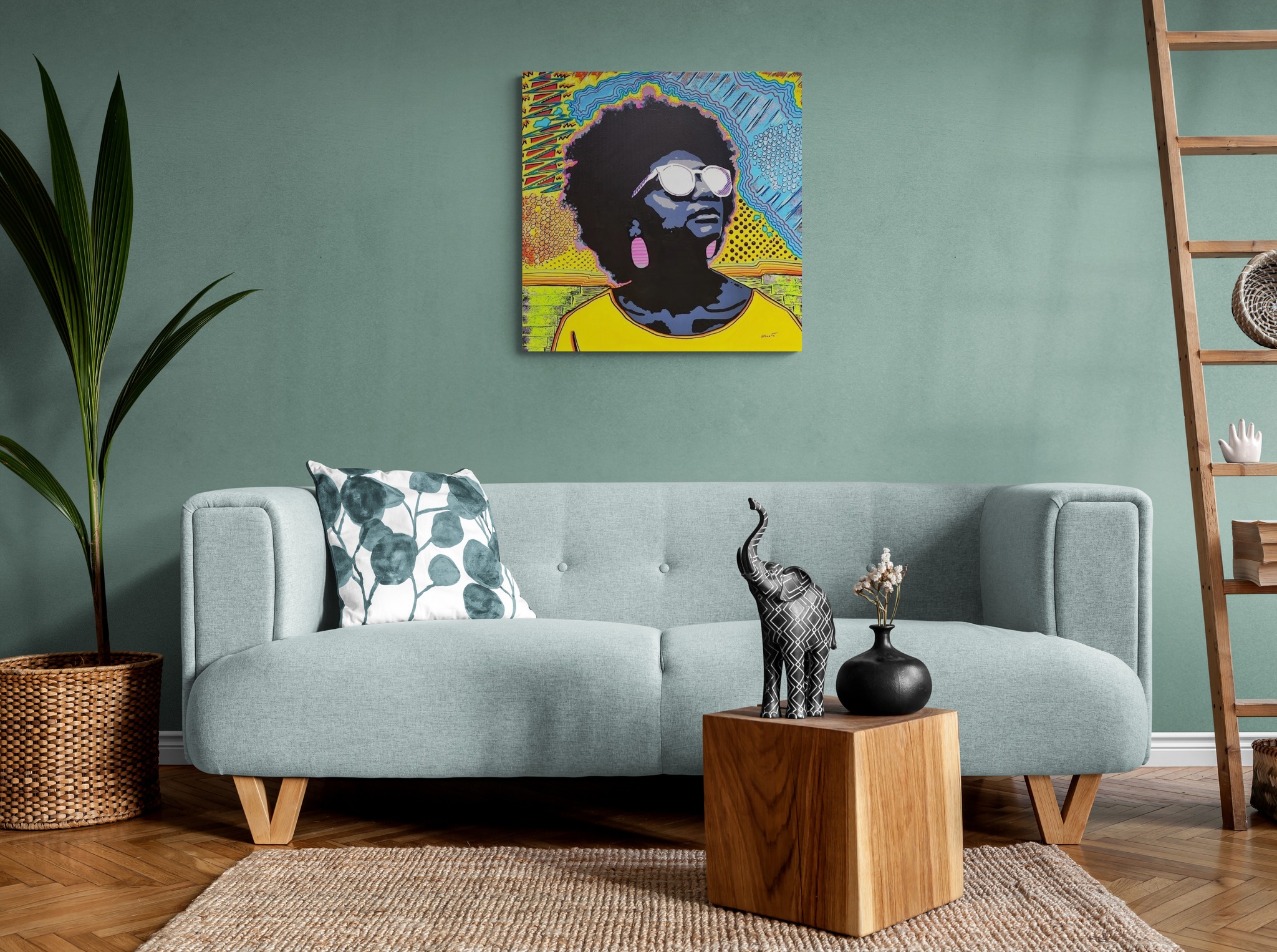 Diversity in Color: An Art Pop Portrait