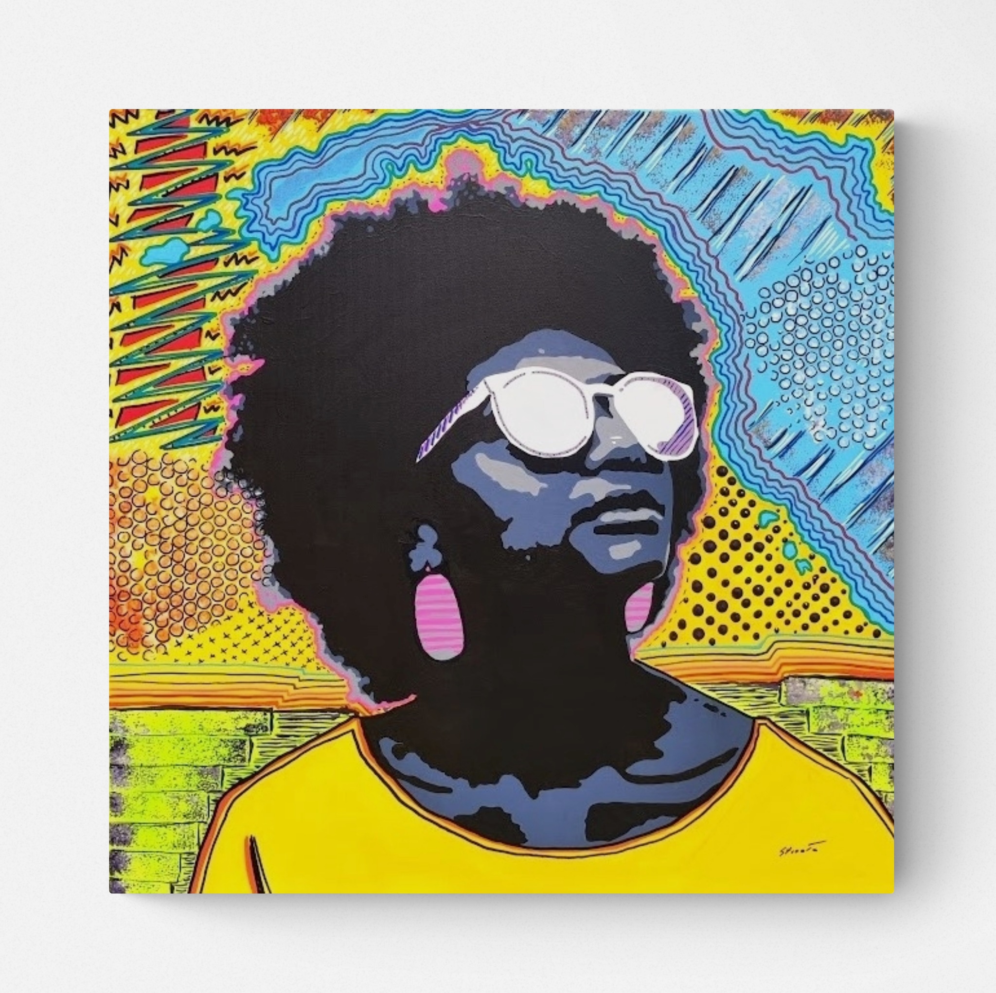 Diversity in Color: An Art Pop Portrait