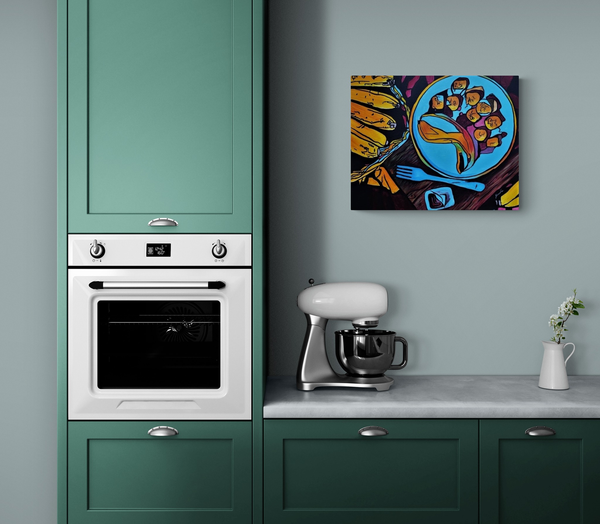 🎨🌟 Morning Serenity: A Canvas of Breakfast Bliss 🌟🎨