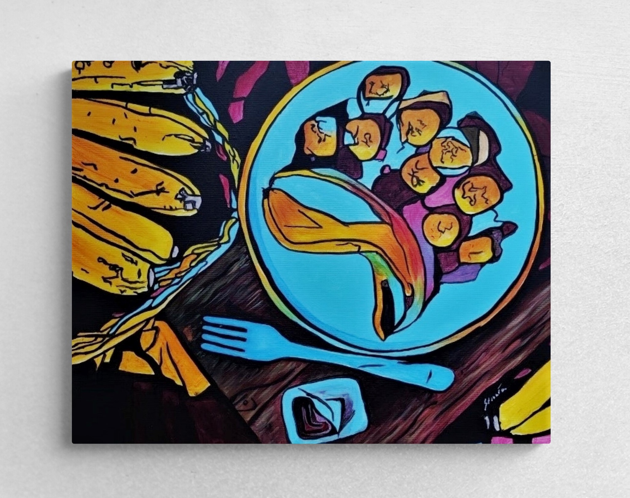 🎨🌟 Morning Serenity: A Canvas of Breakfast Bliss 🌟🎨