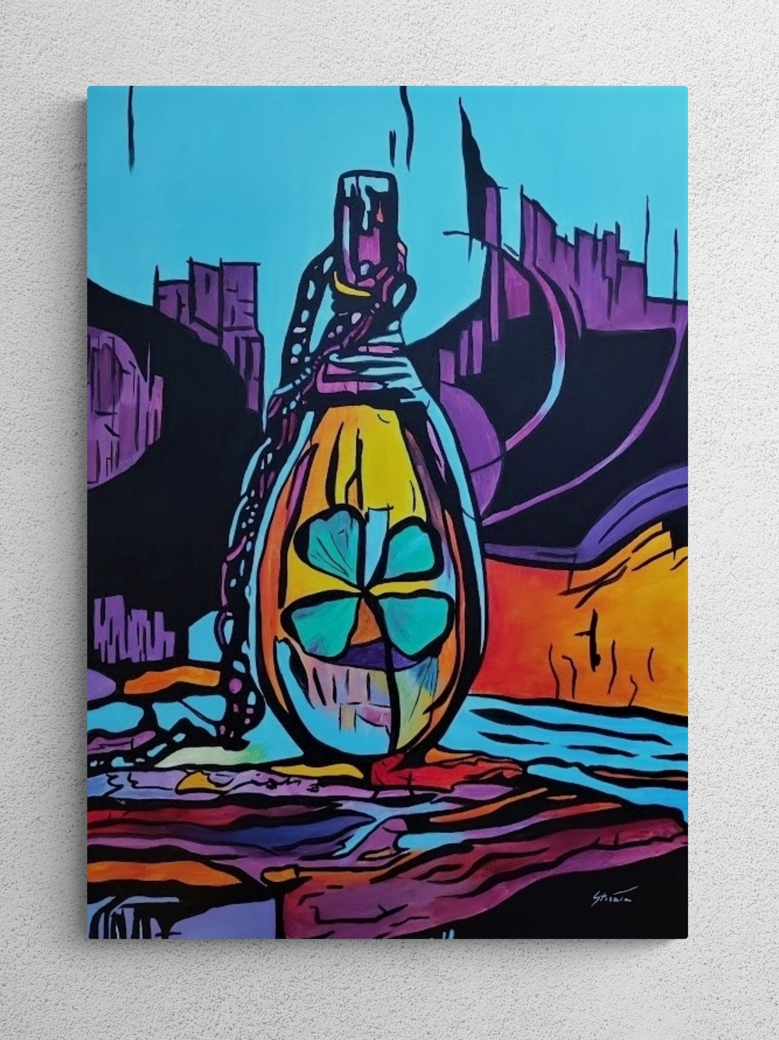 🎨🌟 Elixir of Happiness: A Canvas of Serenity 🌟🎨