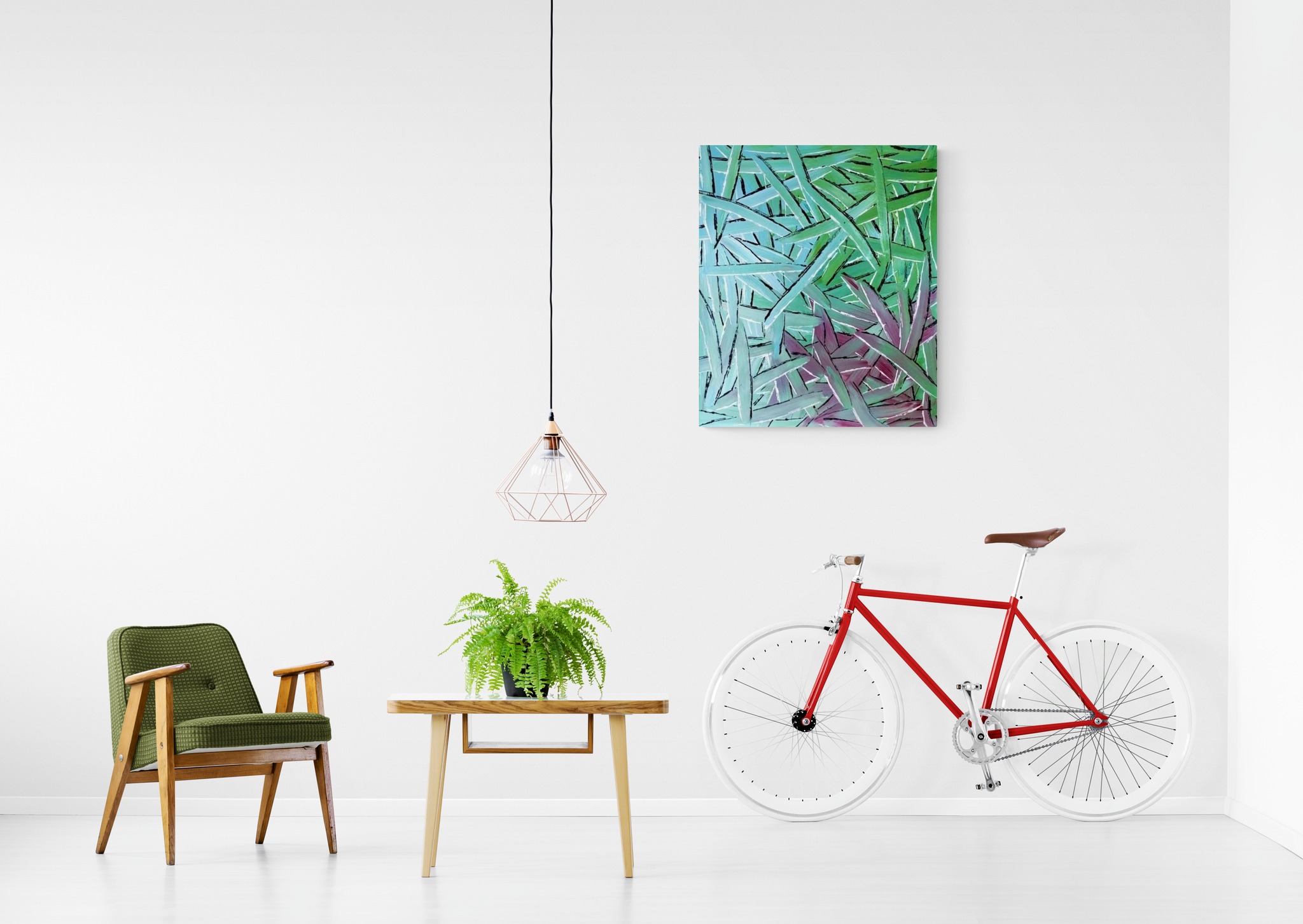 🎨🌿 Emerald Whispers: A Symphony in Green 🌿🎨