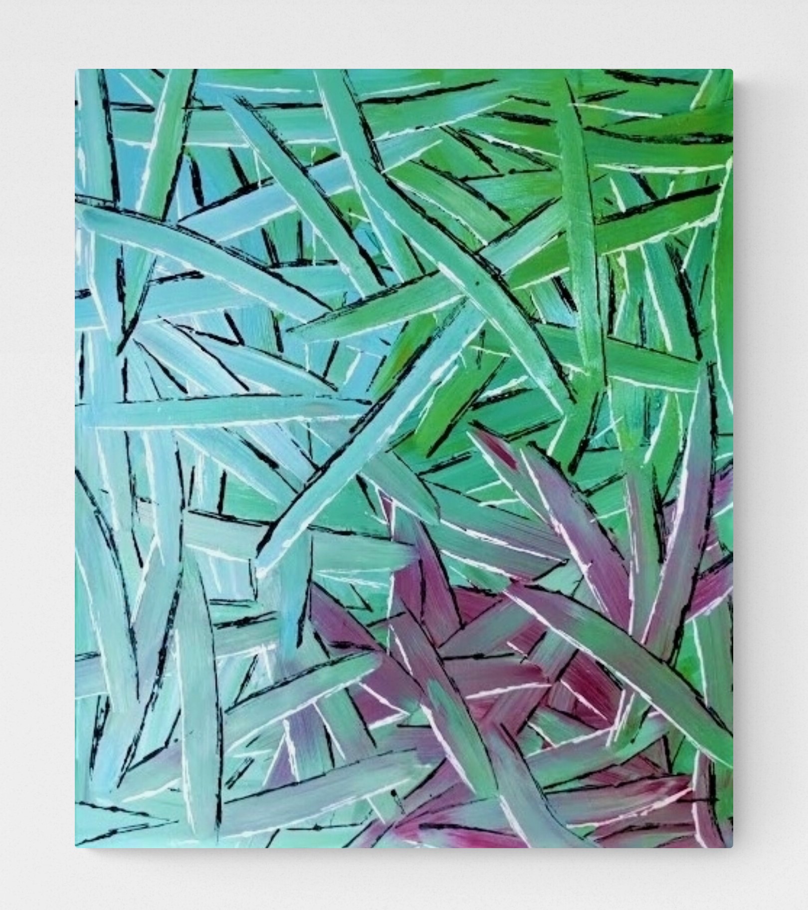 🎨🌿 Emerald Whispers: A Symphony in Green 🌿🎨