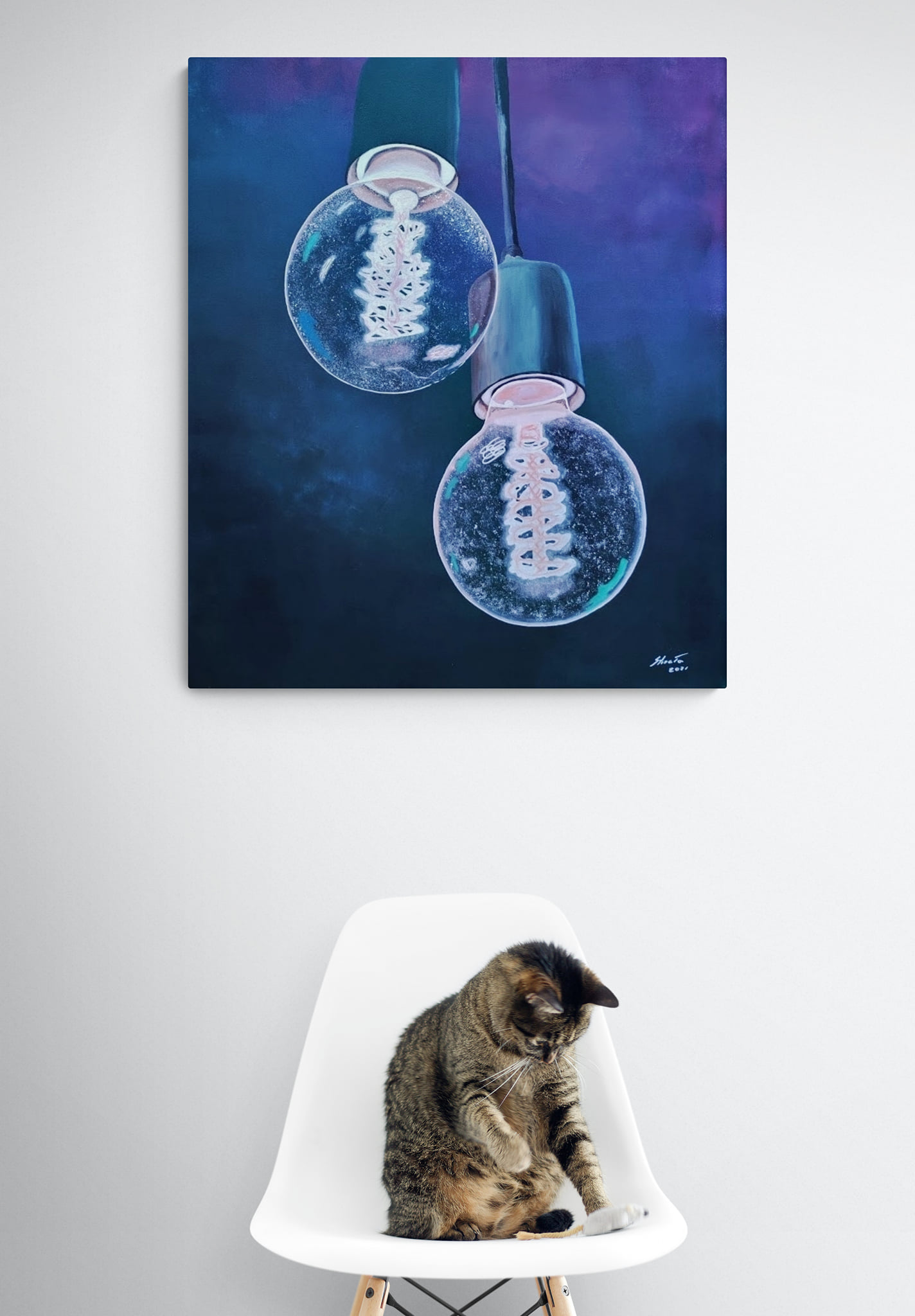 🎨💡 Luminescent Nocturne: Illuminating the Night 💡🎨