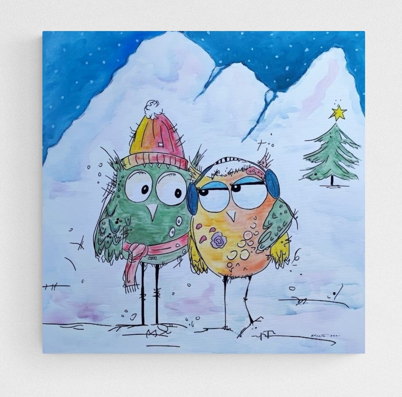 🎨🐦 Lovebirds' Serenade: A Symphony of Affection 🐦🎨