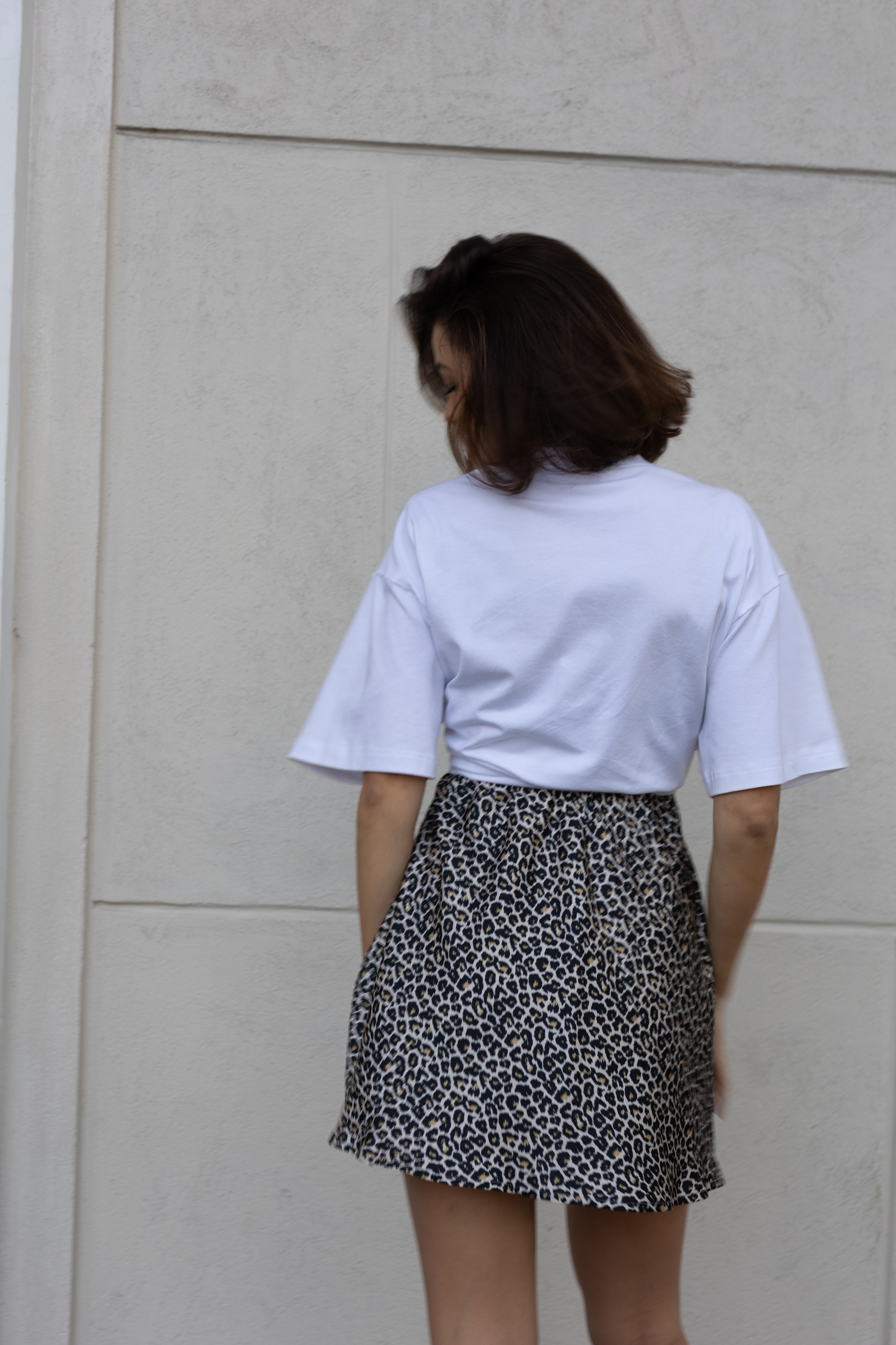 Mini skirt JASMINE in leo