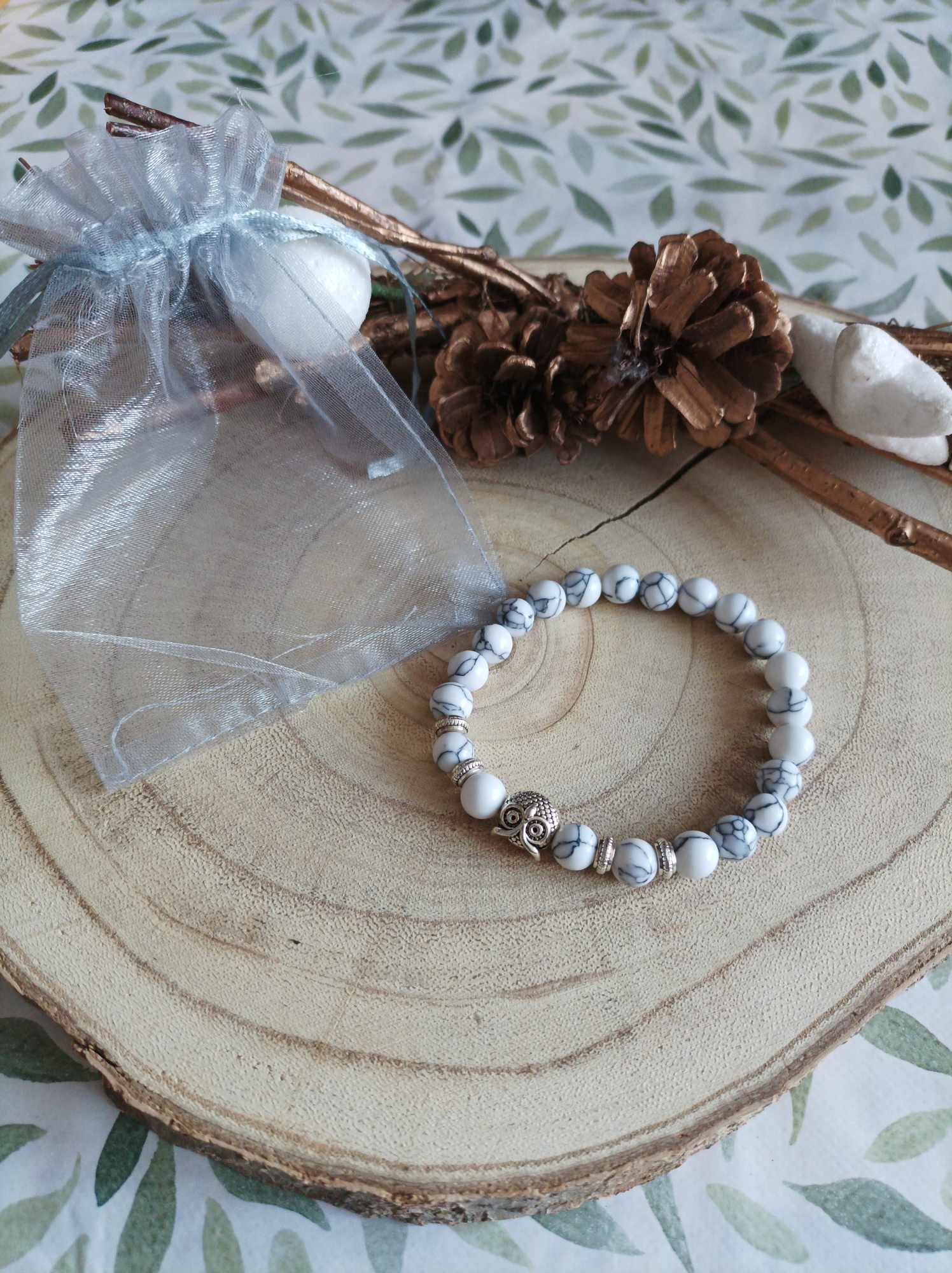 Bracelet Howlite