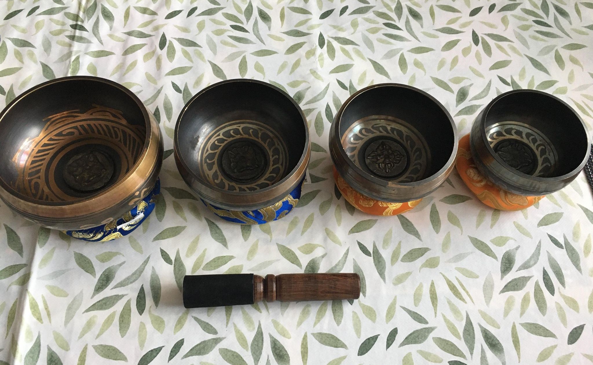 Set de 4 bols tibétains