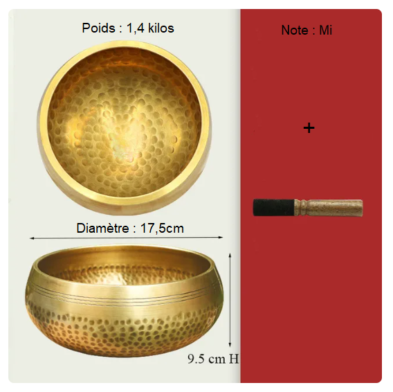 Bol tibétain 17.5cm