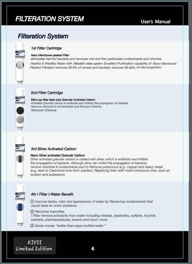 1) Hydrogen Water System (Generasi-3) Kiyoi LLife