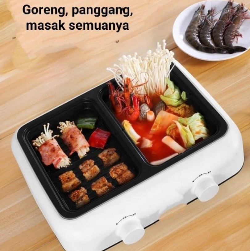 Shabu-Shabu  Elektrik 2 in 1