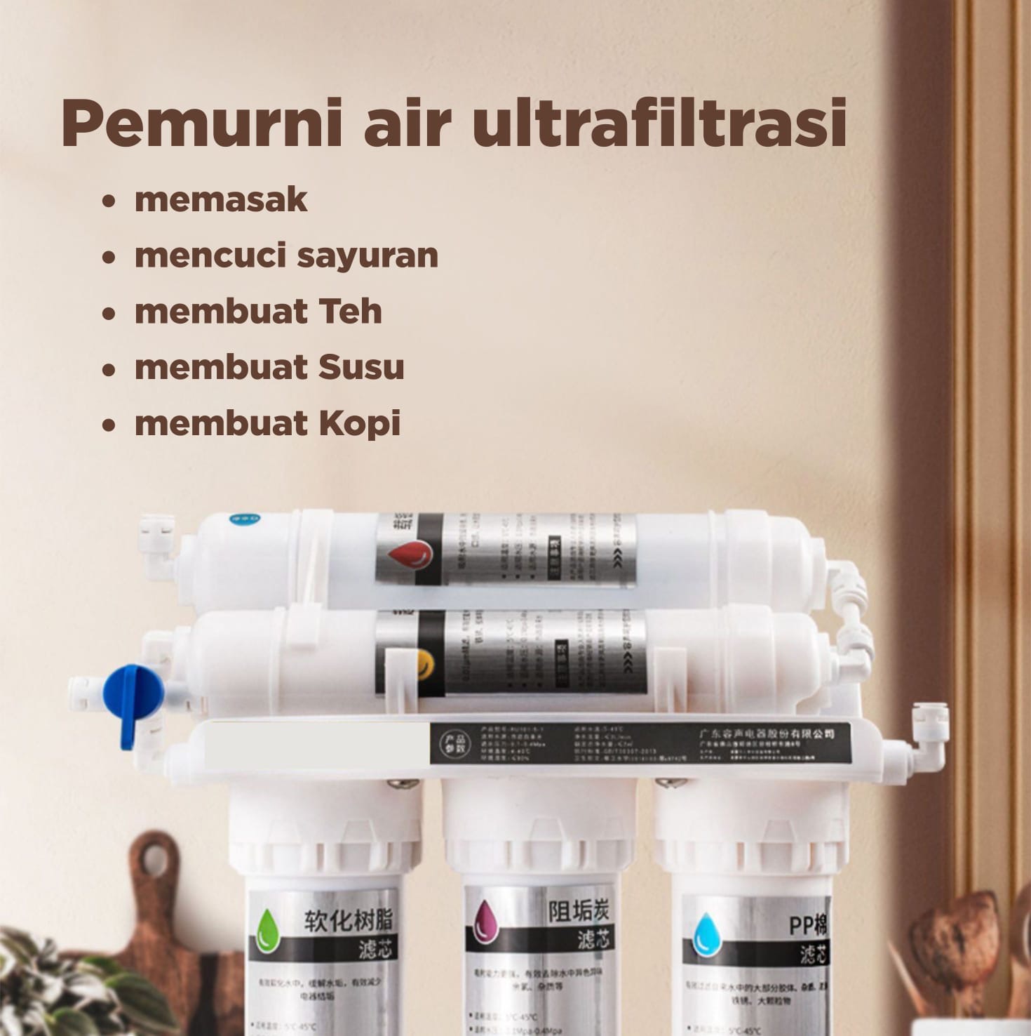 Filter Mini Use water (5 Step Filter)