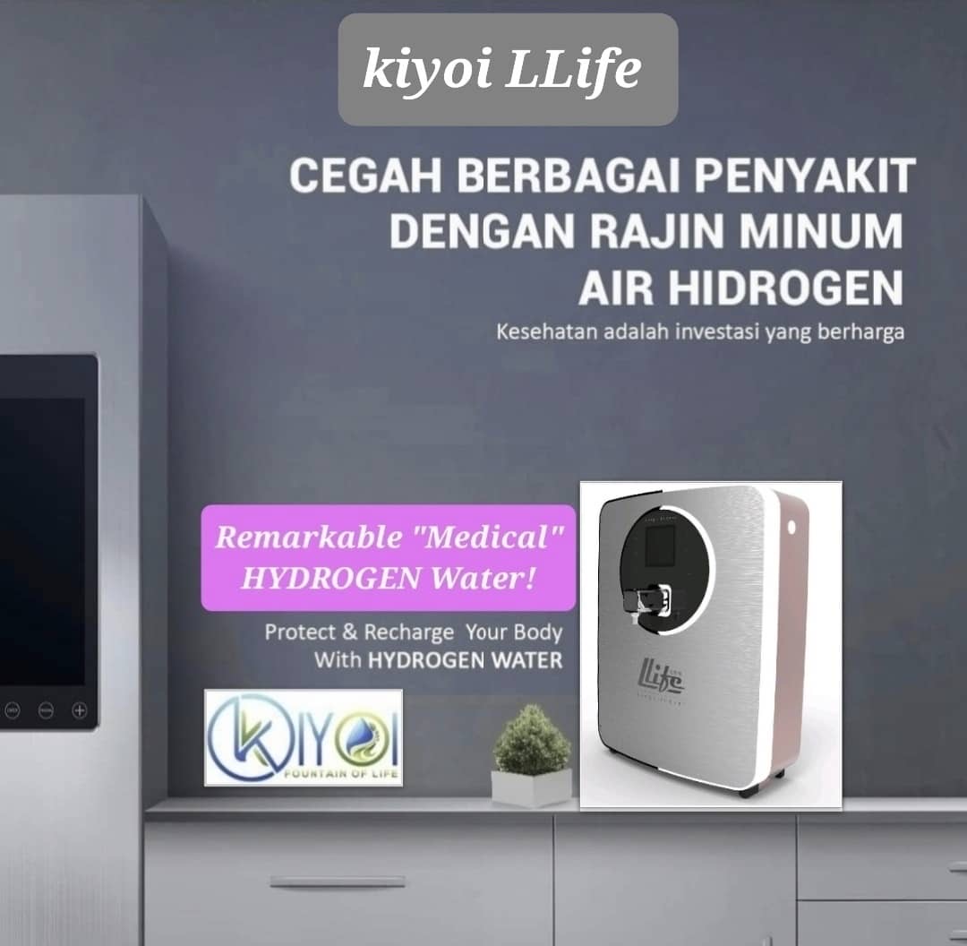 Active Machine Hydrogen Generasi 3 Kiyoi LLife ( limited edition Rose Gold)