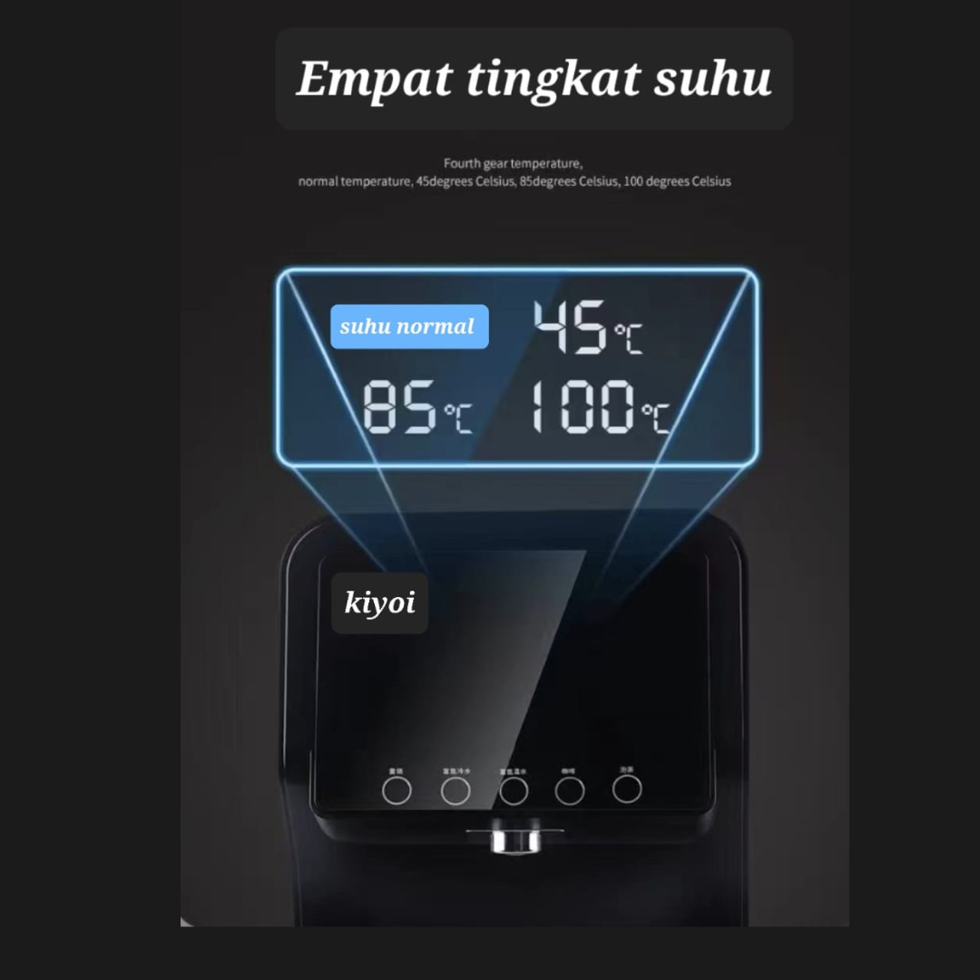 Active Machine Hydrogen Water System Dispenser Hot & Normal (Maberu Generasi-5)