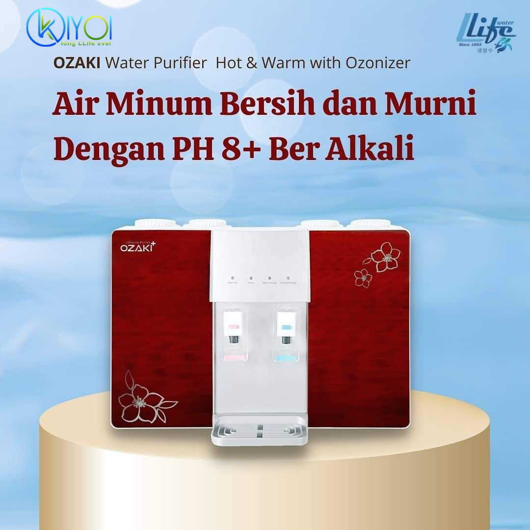 OZAKI ALKALINE PURIFIER WATER WITH OZONIZER