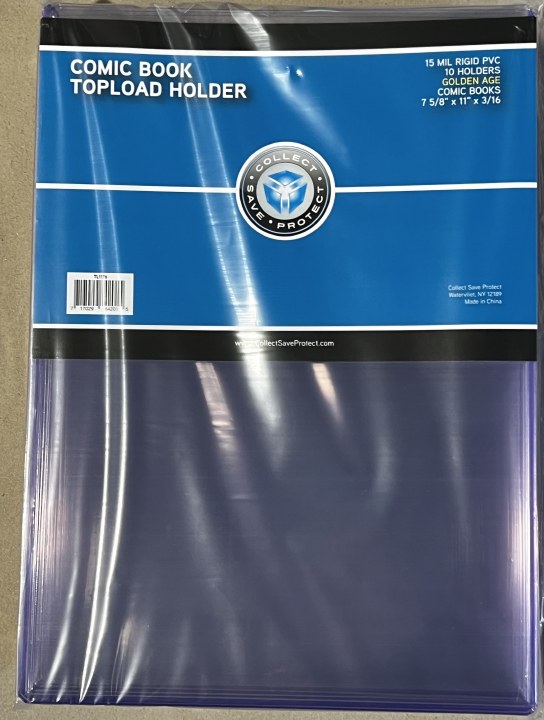 100ct Golden Comic Top Loaders - FREE SHIPPING!!!