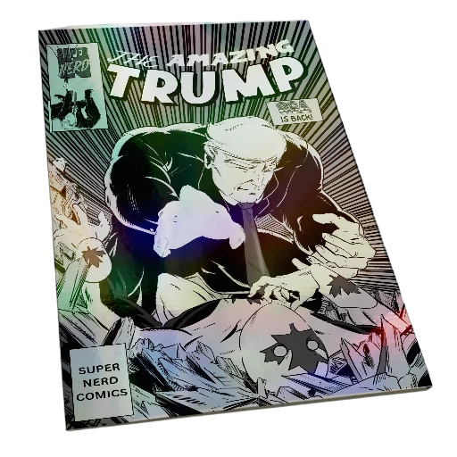 ASM 316 Trump BW Homage Prismatic Rainbow limited to 25 copies