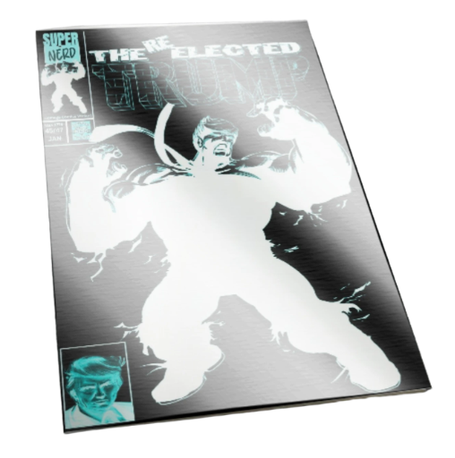 Hulk 377 RETRO /25 STERLING FOIL Trump Homage COMIC