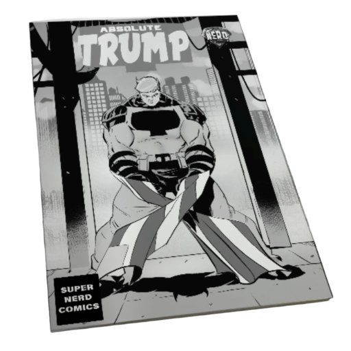 Absolute Trump BLACKOUT METAL Comic limited to 20 copies