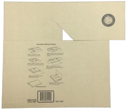 140ct CSP COMIC BOOK FLIP & SHIP BOX - FREE SHIPPING!!!
