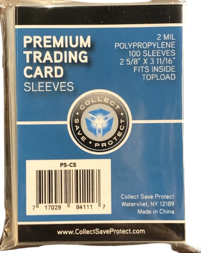 CSP CARD SLEEVES 100CT per PACK 340 PACKS PREMIUM - FREE SHIPPING 