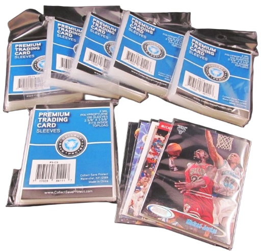 CSP CARD SLEEVES 100CT per PACK 340 PACKS PREMIUM - FREE SHIPPING