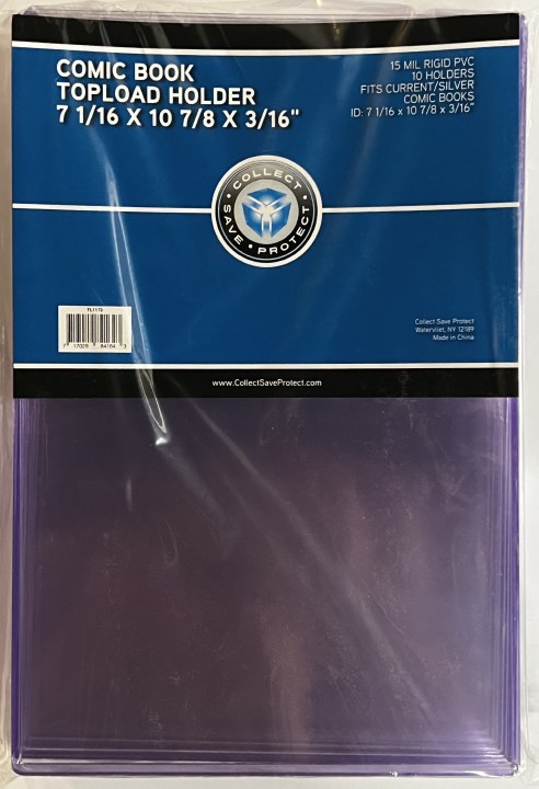 600 silver resealable bags and boards, 100 comic top loaders 