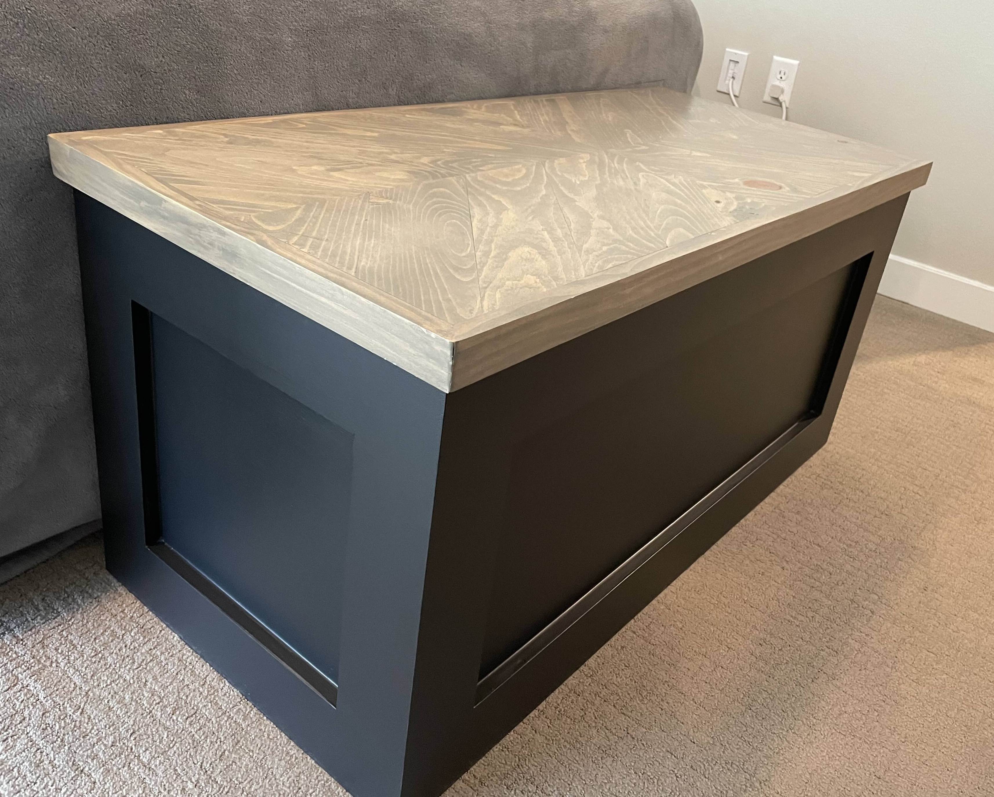 Chevron Storage Trunk