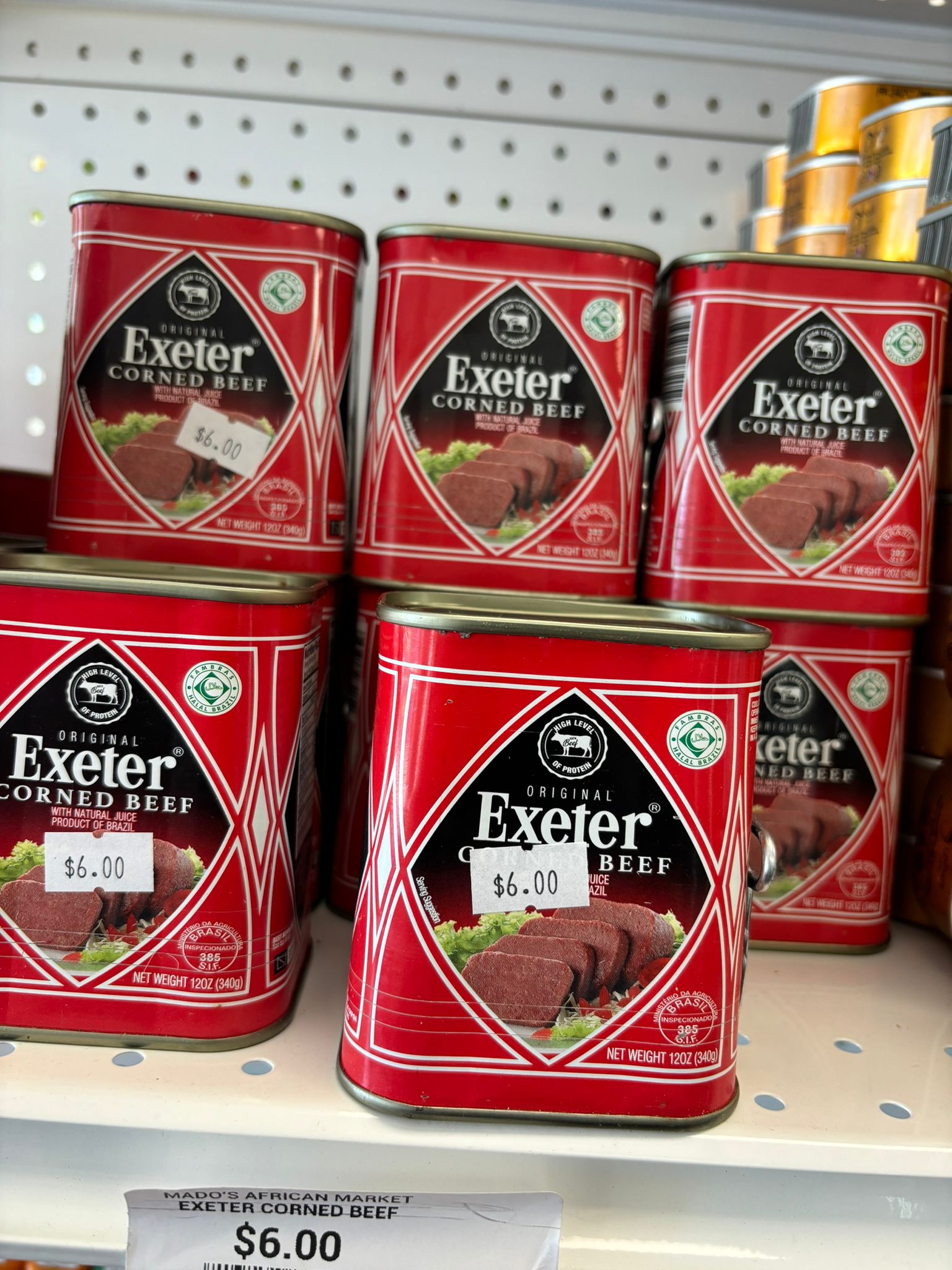 Exeter corned beef
