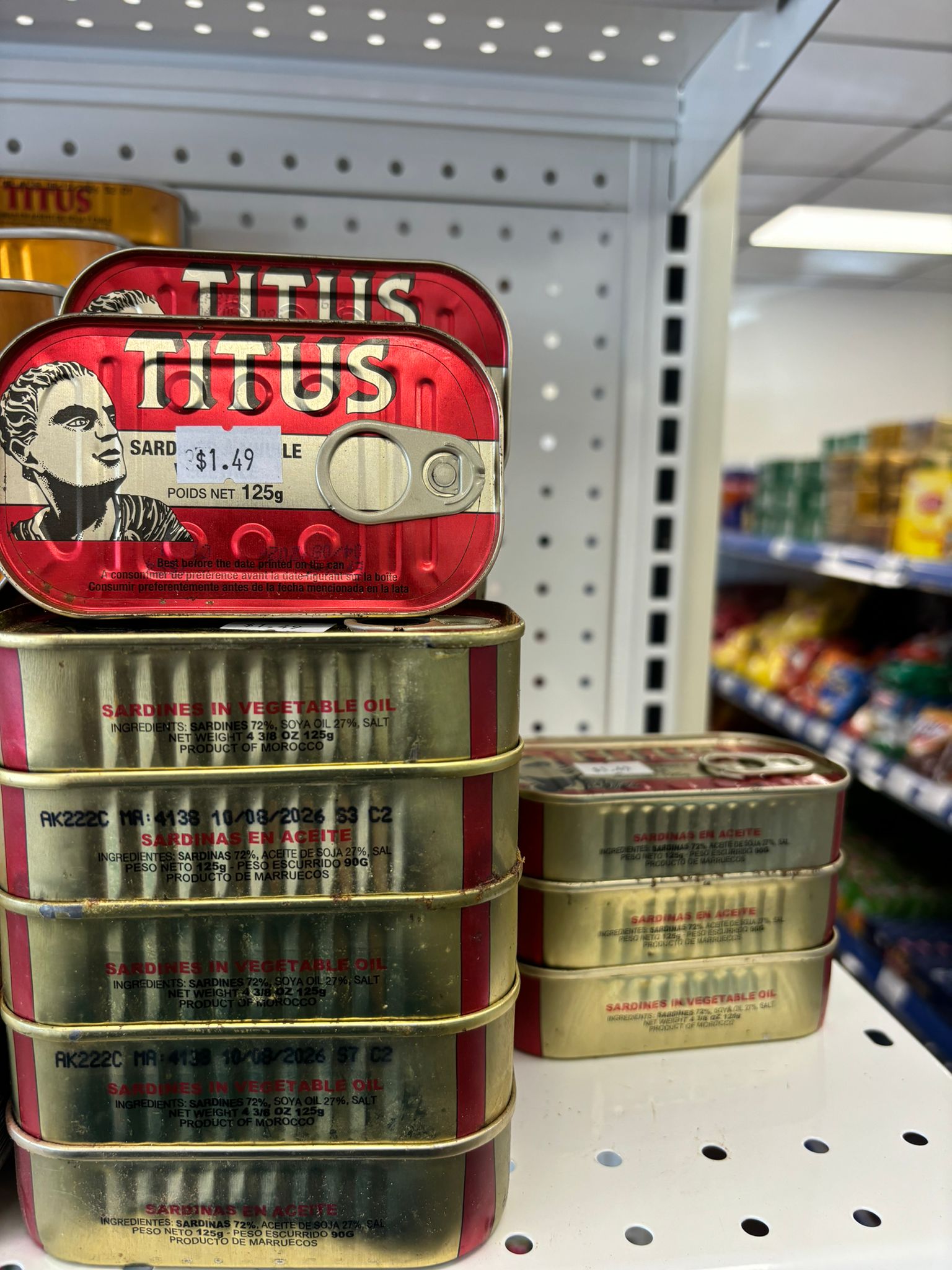 Titus Sardine 