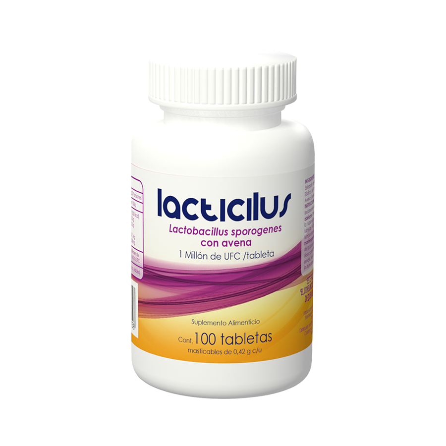 LACTICILUS (LACTOBACILLUS/AVENA) 100TABS