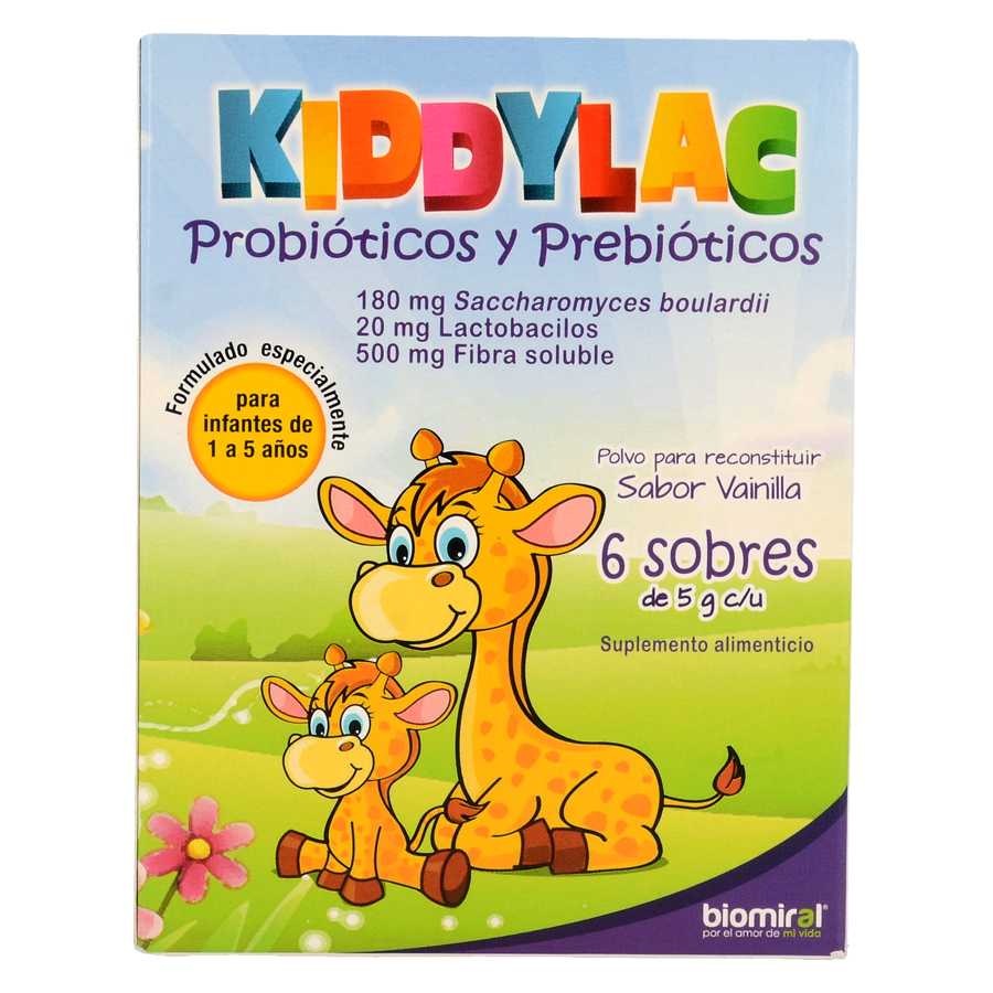 KIDDYLAC 5G POL 6SOBRES
