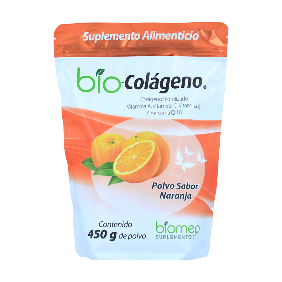 BIOCOLAGENO NARANJA BOLSA 450G POL
