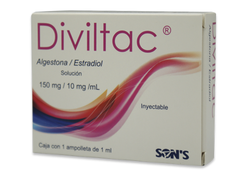 DIVILTAC 1 FA 150/10MG/1 ML